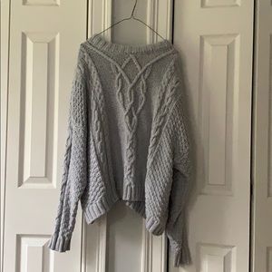 Aerie Large Knit Sweater